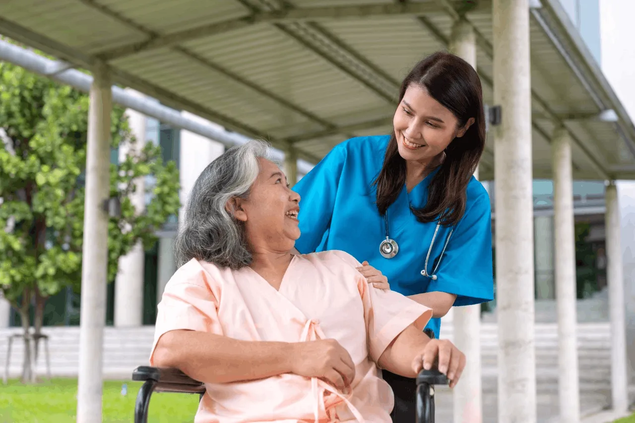 Old Age Home at Shalom Hospital